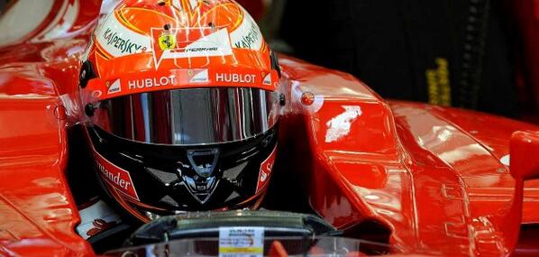 Kimi Raikkonen (Ferrari F14 T) Test F1 Bahrain