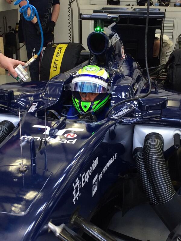 Felipe Massa (Williams) Foto Test Bahrain F1