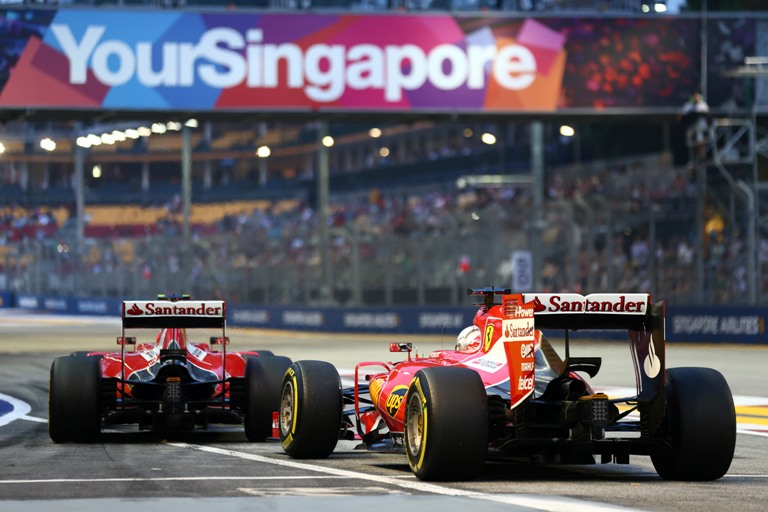 F1 GP Singapore: La gara in diretta (Live e Foto)